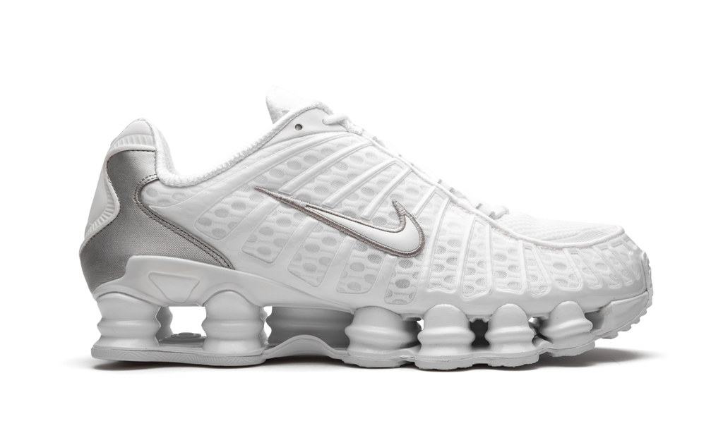 Nike Shox TL White Metallic Silver