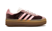 adidas Gazelle Bold Shadow Brown Warm Clay Glow Pink (W)