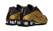Nike Shox R4 Black Metallic Gold (W)