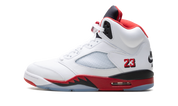 Air Jordan 5 Retro Fire Red Black Tongue (2025)