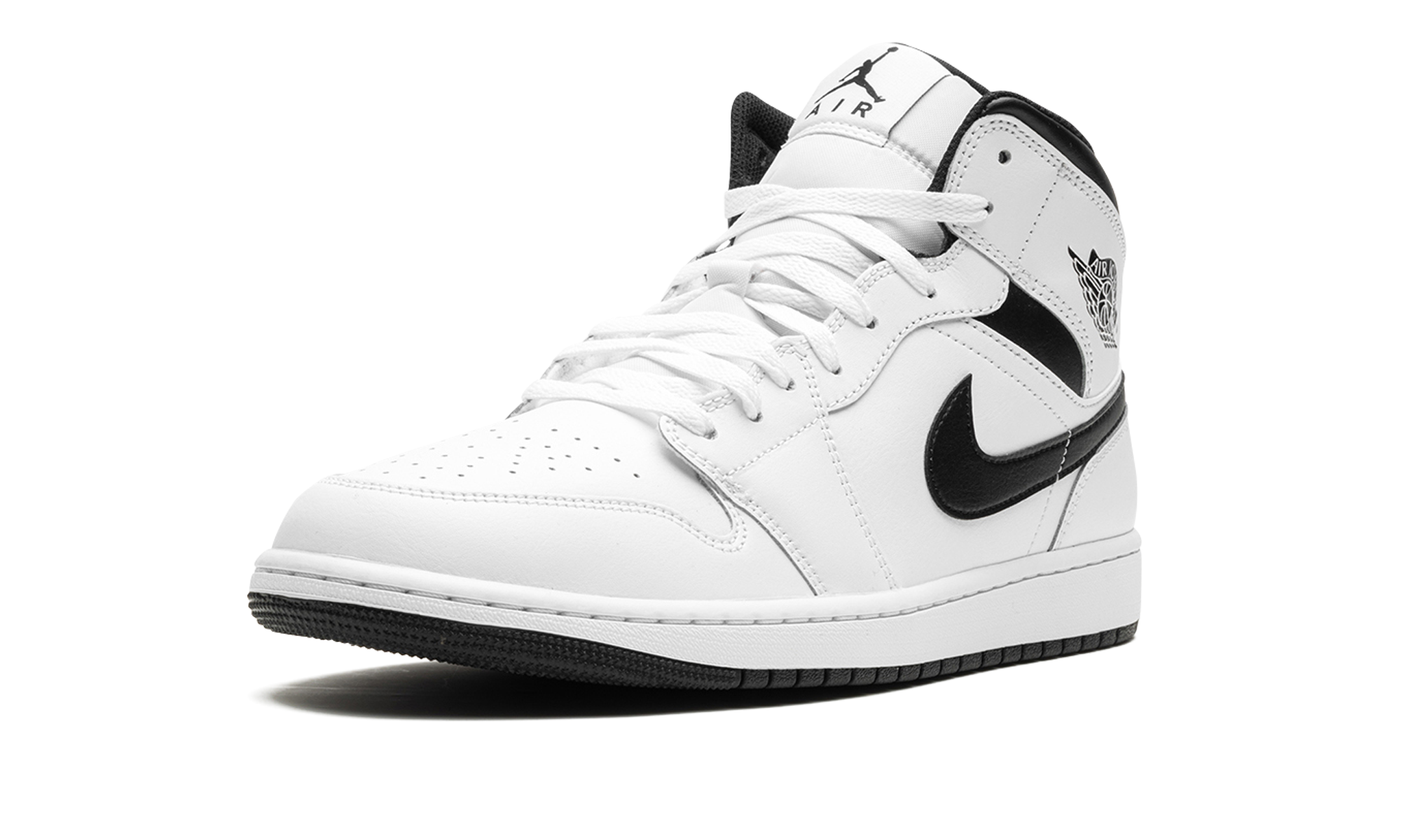 Air Jordan 1 Mid White Black
