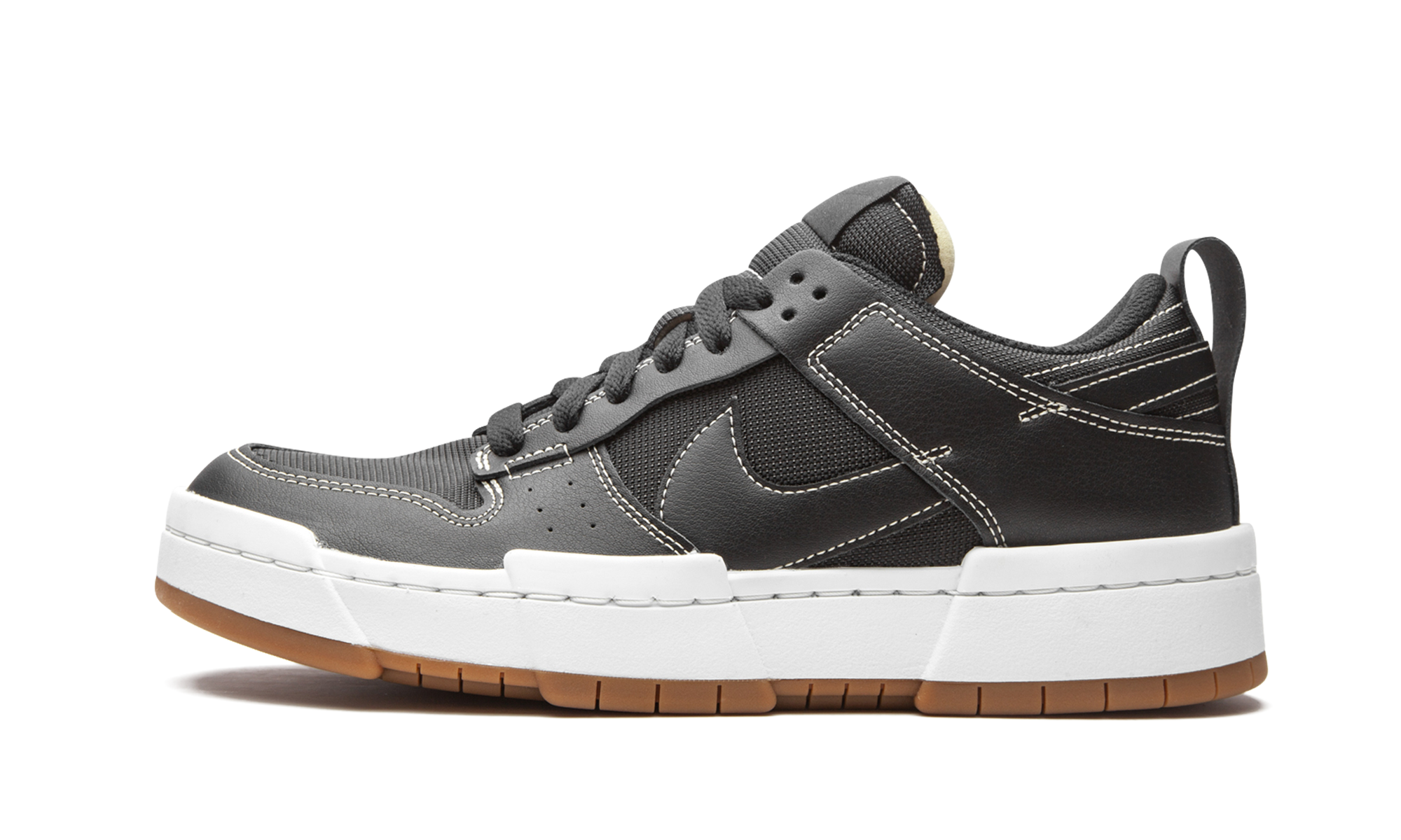 Nike Dunk Low Disrupt Black White Gum (W)