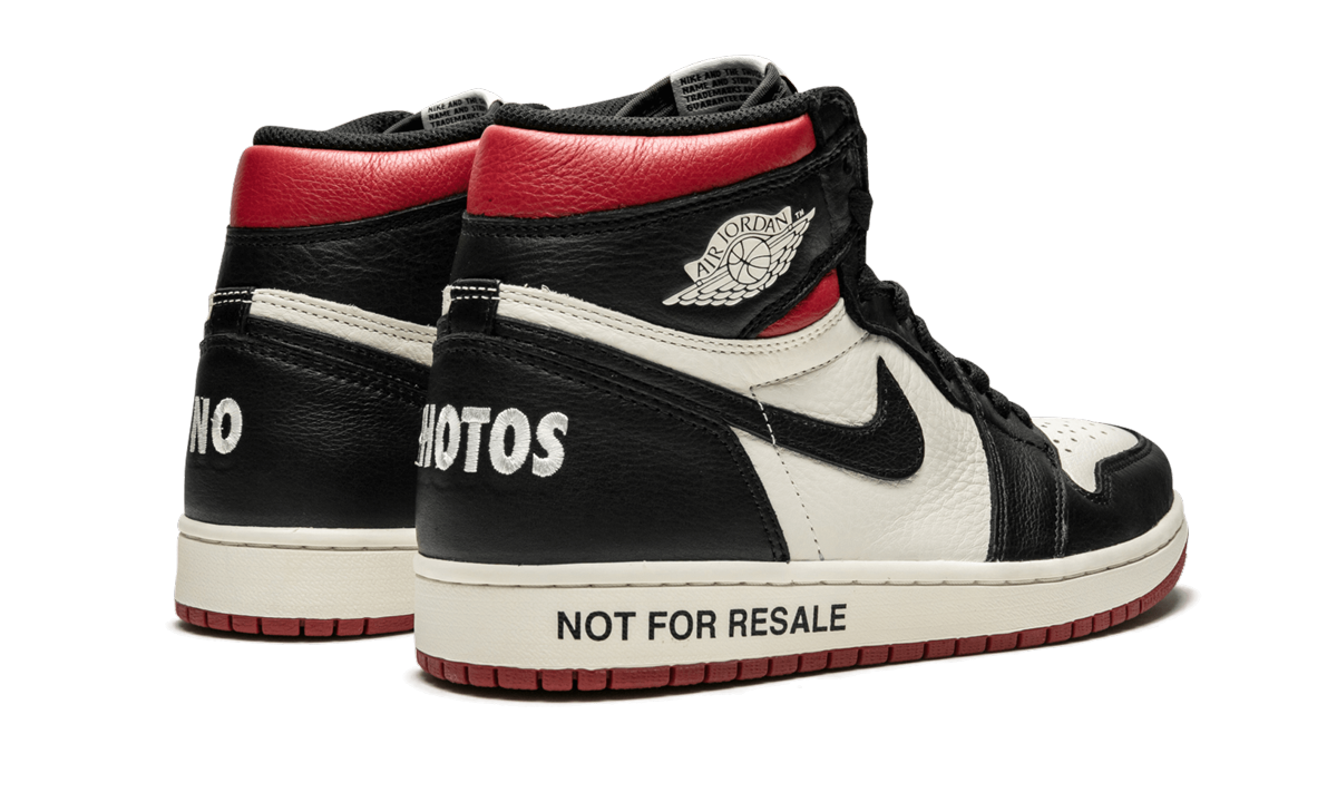 Air Jordan 1 Retro High OG "Not for resale" Red