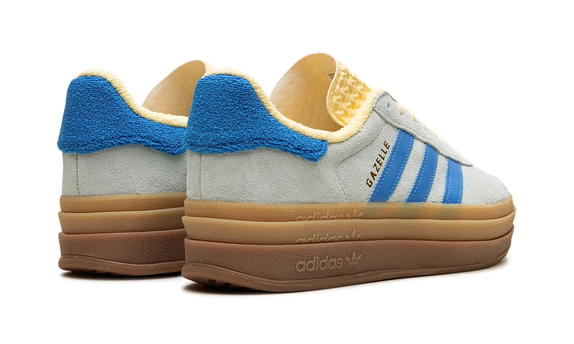 Adidas Gazelle Bold Almost Blue Yellow 7