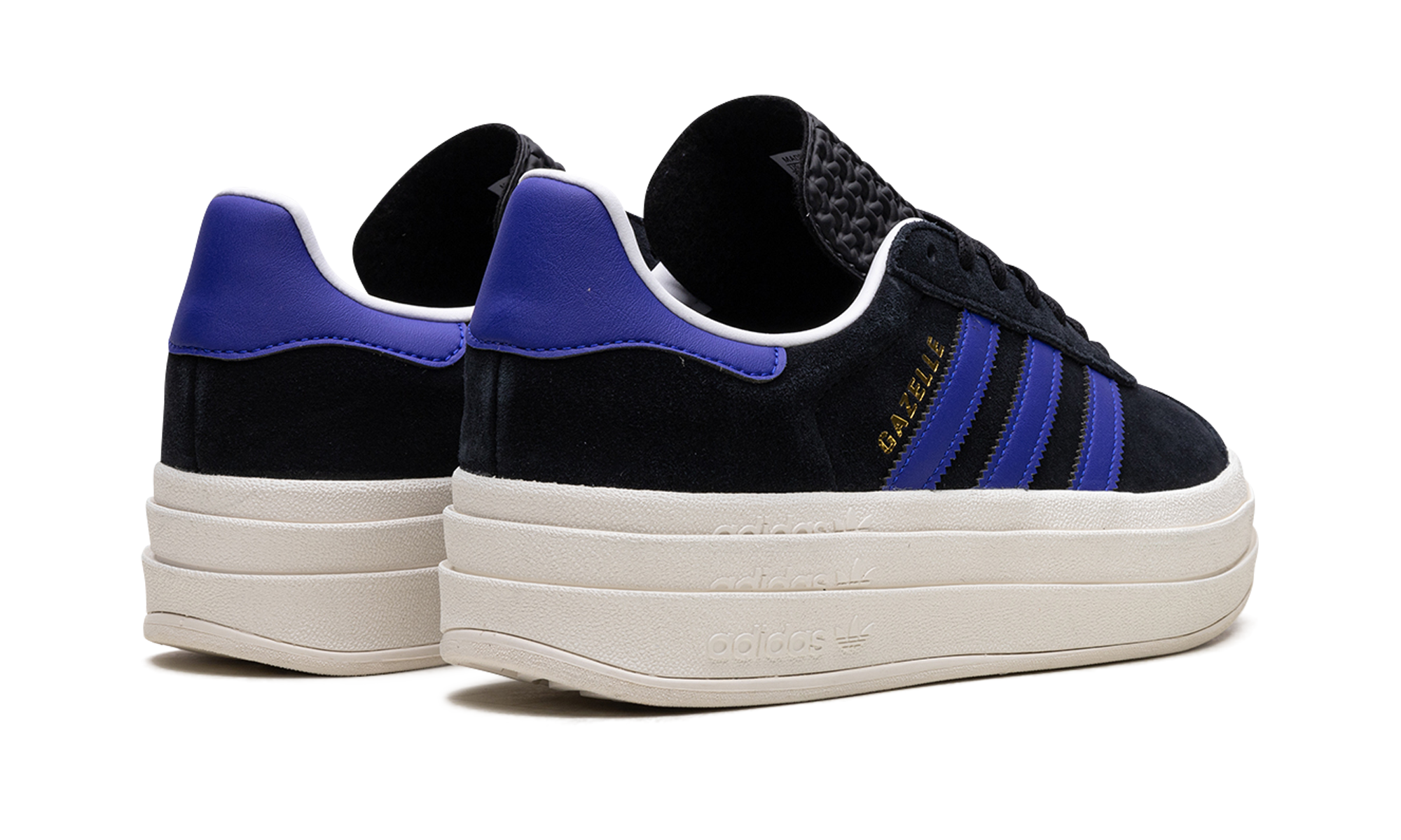 Adidas Gazelle Bold Core Black Lucid Blue (W) 4