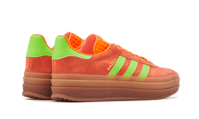 Adidas Gazelle Bold Solar Orange Solar Green 3
