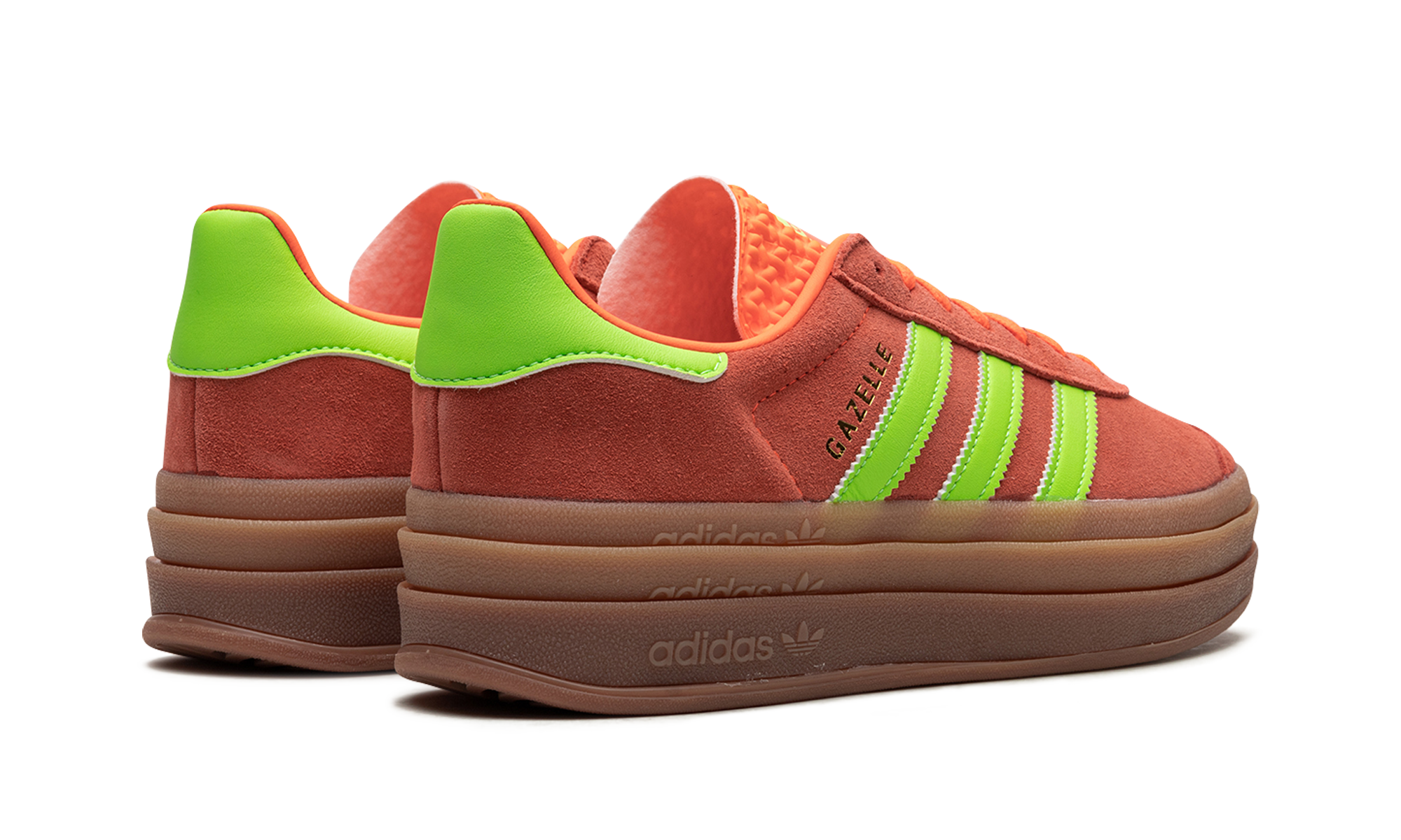 Adidas Gazelle Bold Solar Orange Solar Green 8