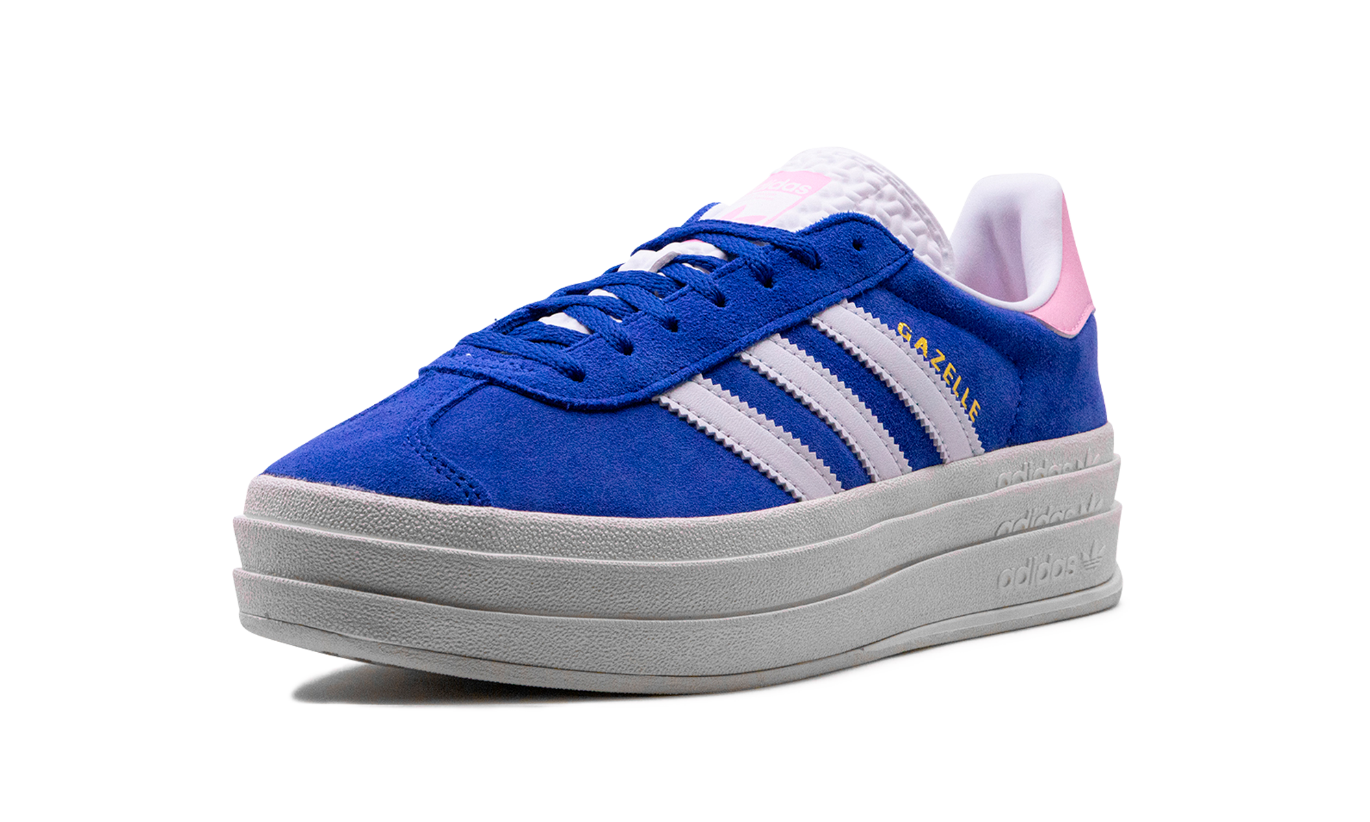 Adidas Gazelle Bold True Pink Semi Lucid Blue 9
