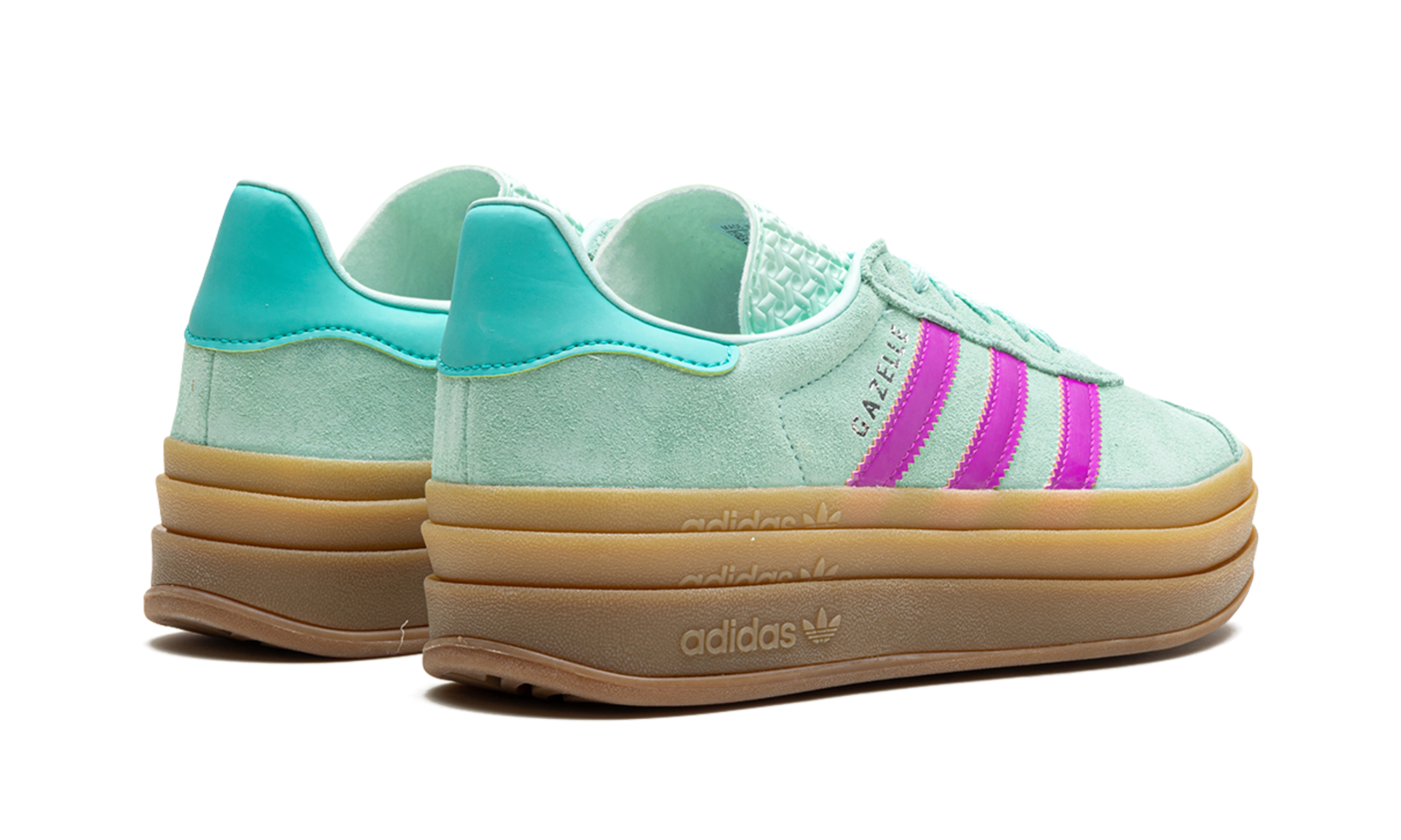 Adidas Gazelle Bold Turqoise Pink (Kids) 4