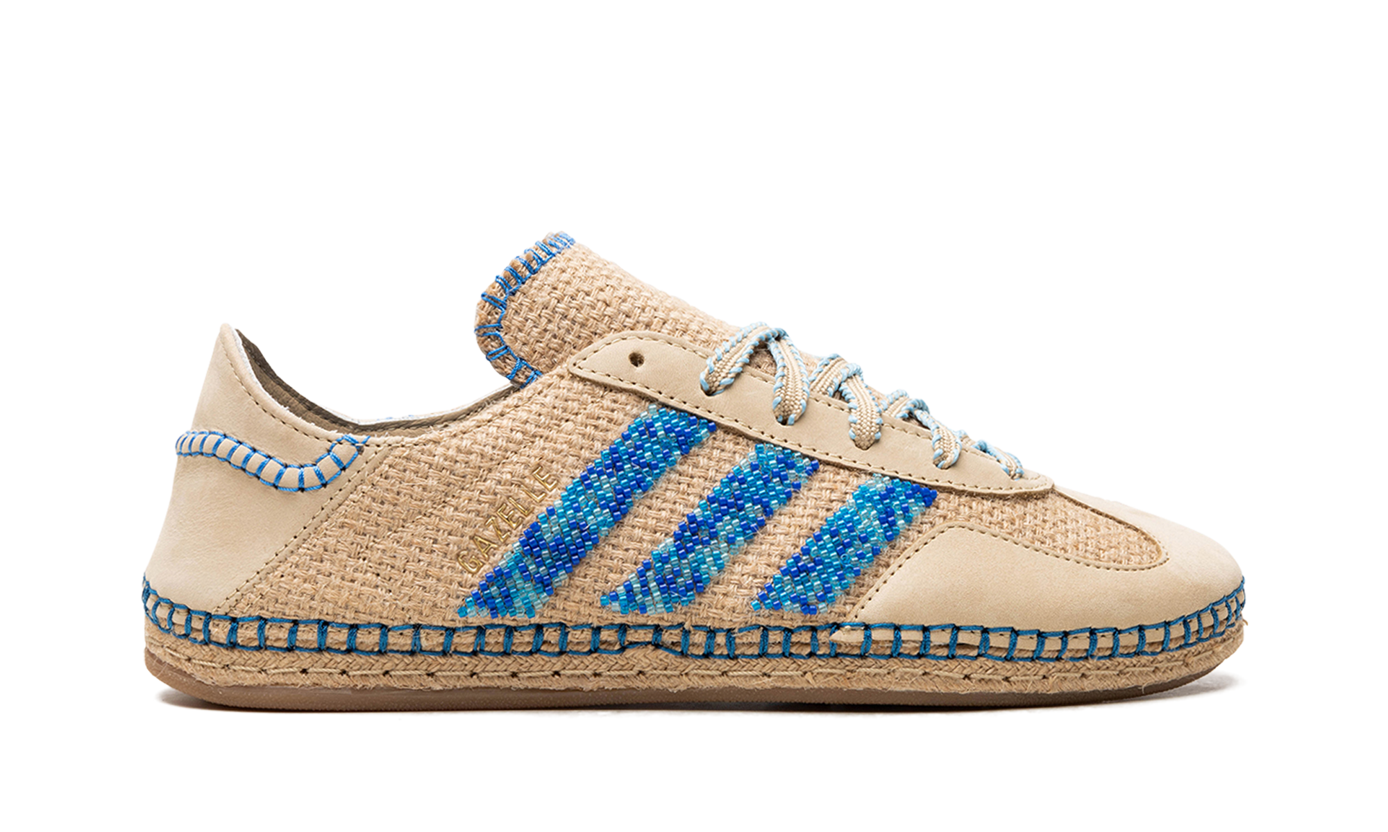 Adidas Gazelle CLOT Linen Khaki 7
