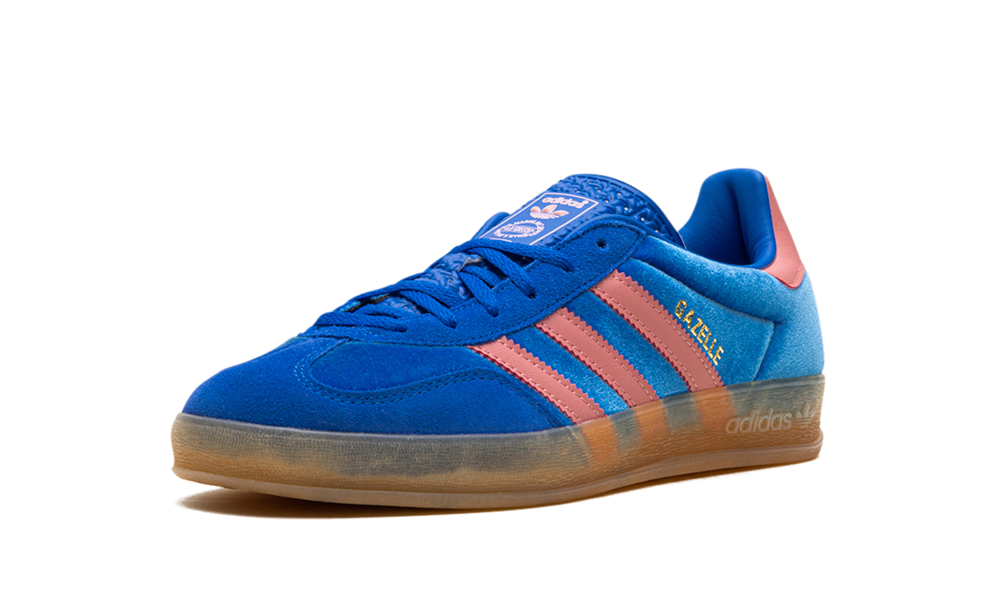 Adidas Gazelle Indoor Blue Semi Pink Spark (W) 5