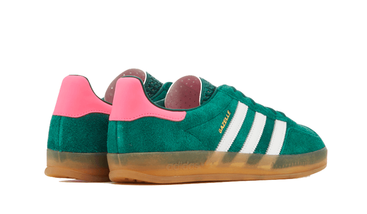 Adidas Gazelle Indoor collegiate Green Lucid Pink 3
