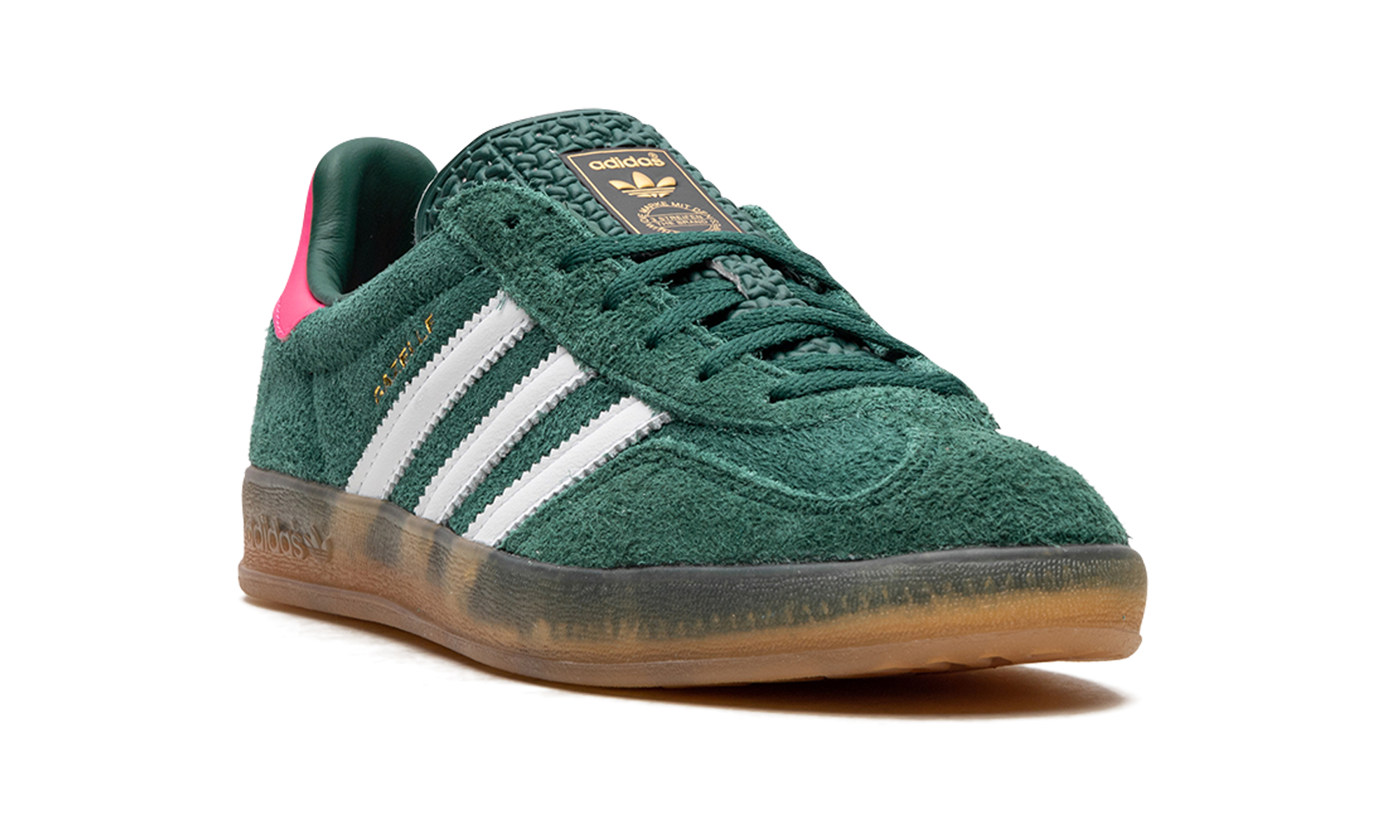 Adidas Gazelle Indoor collegiate Green Lucid Pink 6