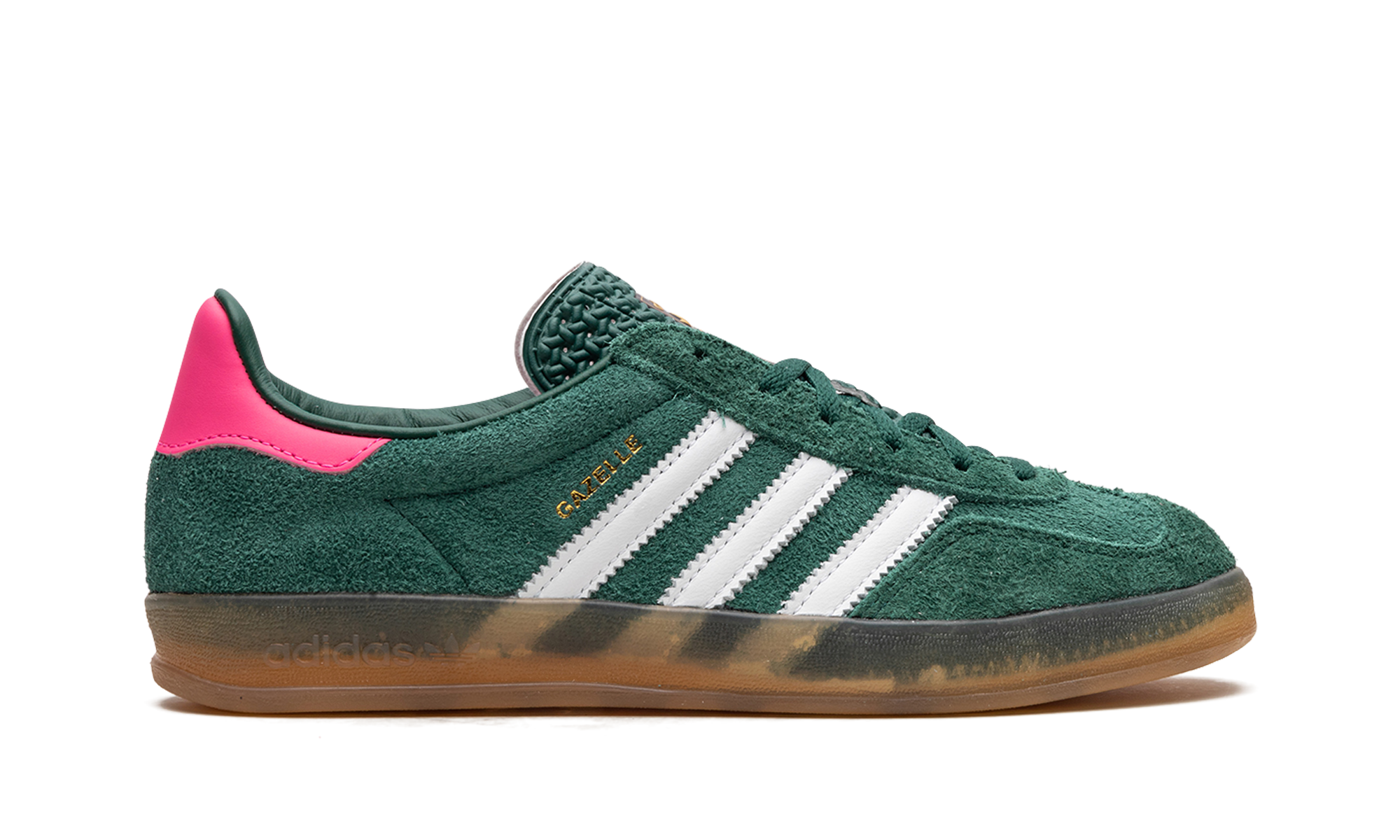 Adidas Gazelle Indoor collegiate Green Lucid Pink 7