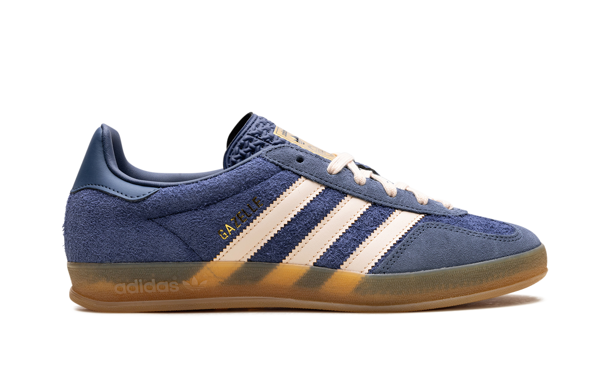 Adidas Gazelle Indoor Dark Blue Bliss Orange 7