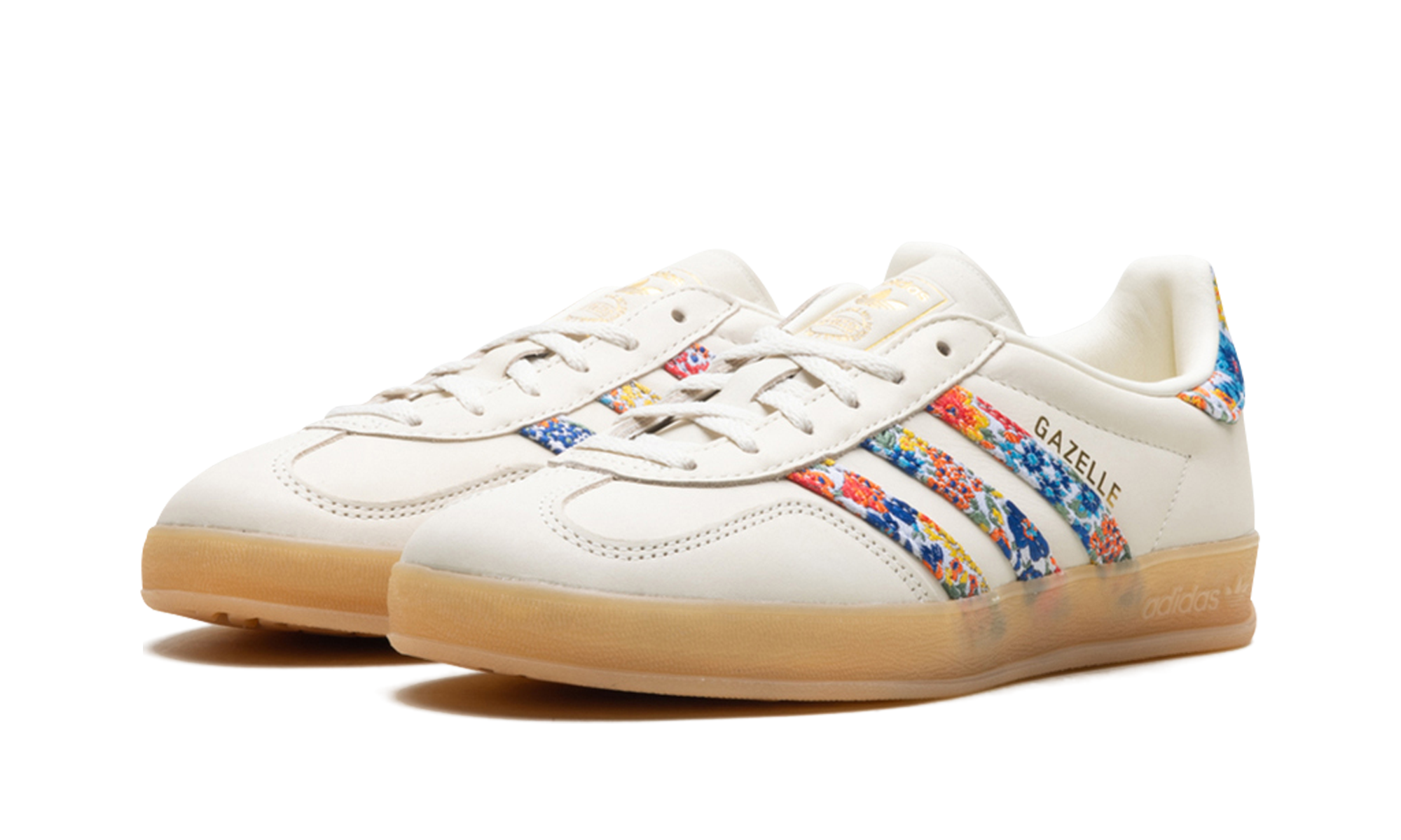 Adidas Gazelle Indoor Liberty London Floral Embroidery Stripes (W) 3