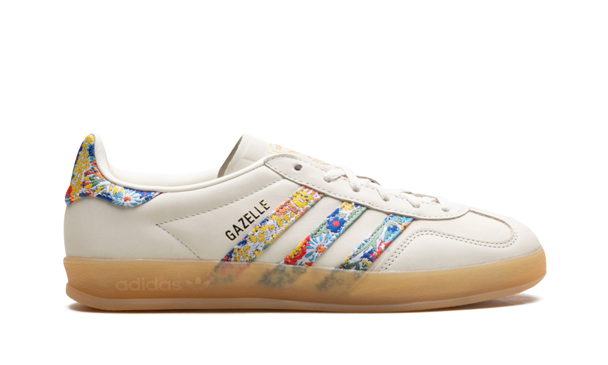 Adidas Gazelle Indoor Liberty London Floral Embroidery Stripes (W) 7