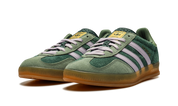 Adidas Gazelle Indoor mineral Green Silver 7