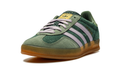 Adidas Gazelle Indoor mineral Green Silver 9