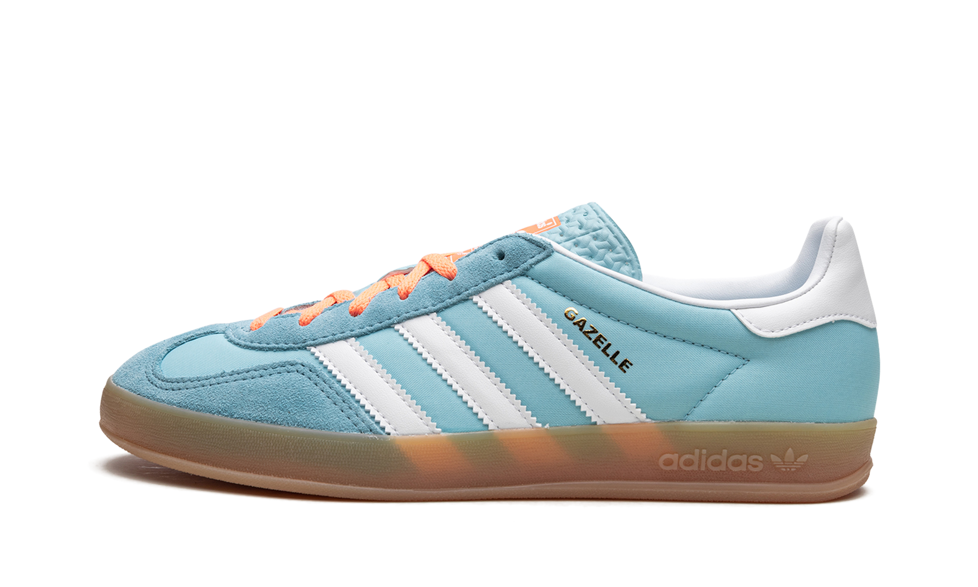 Adidas Gazelle Indoor Preloved Blue White Gum 5
