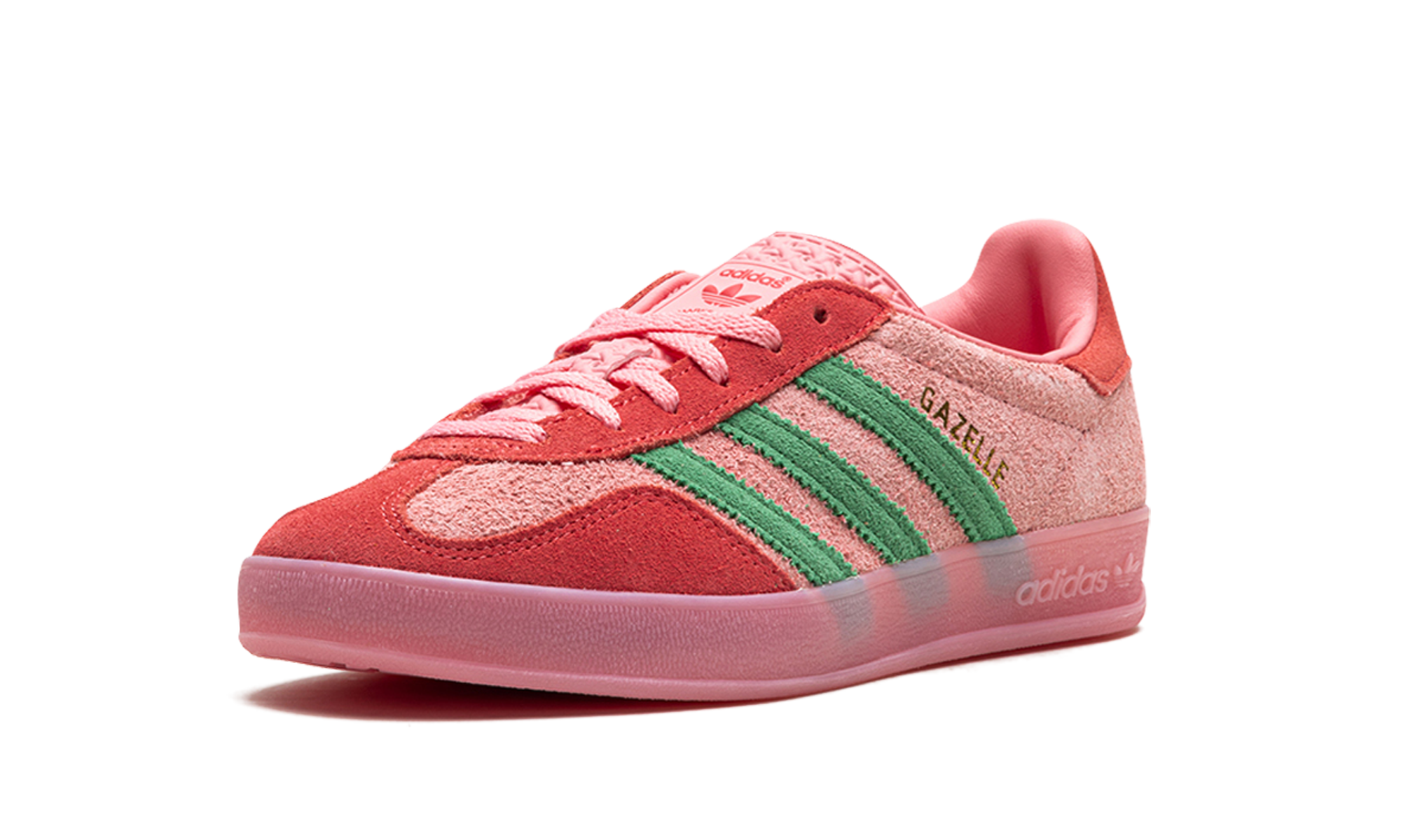 Adidas Gazelle Indoor Semi Pink Spark Preloved Scarlet 9