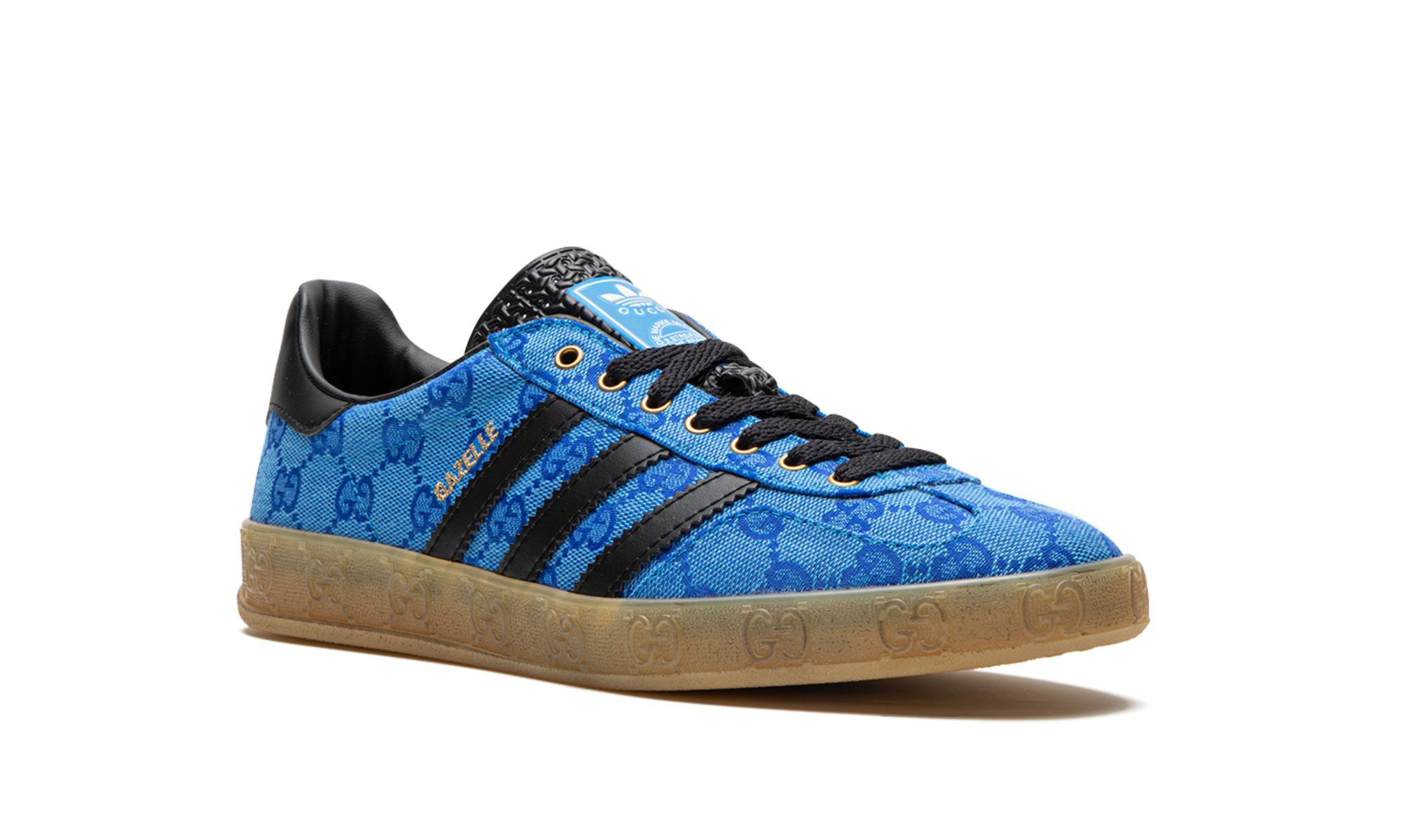 Adidas Gazelle x Gucci Blue 3