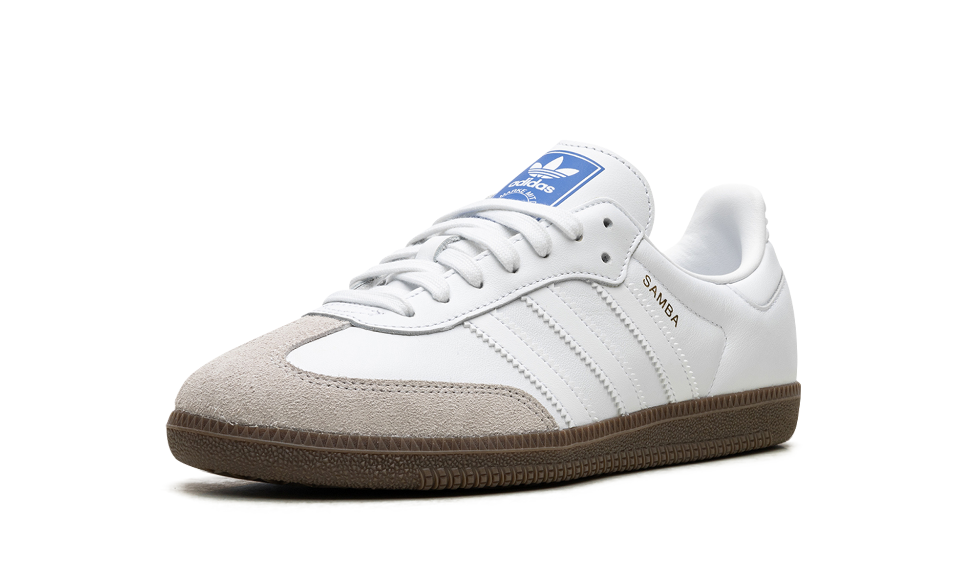 Adidas Samba Cloud White Blue Gum 9