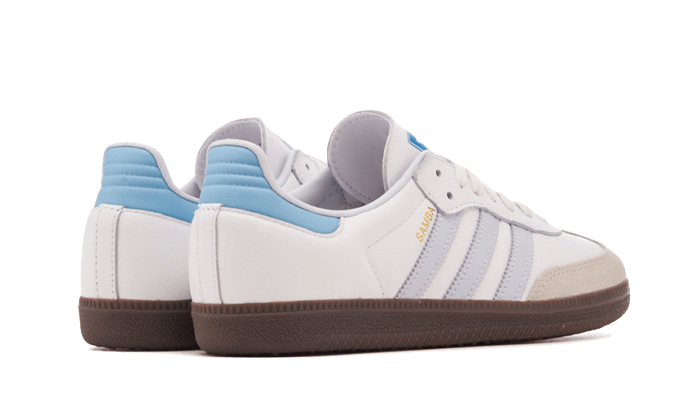 Adidas Samba OG Core White Halo Blue 3