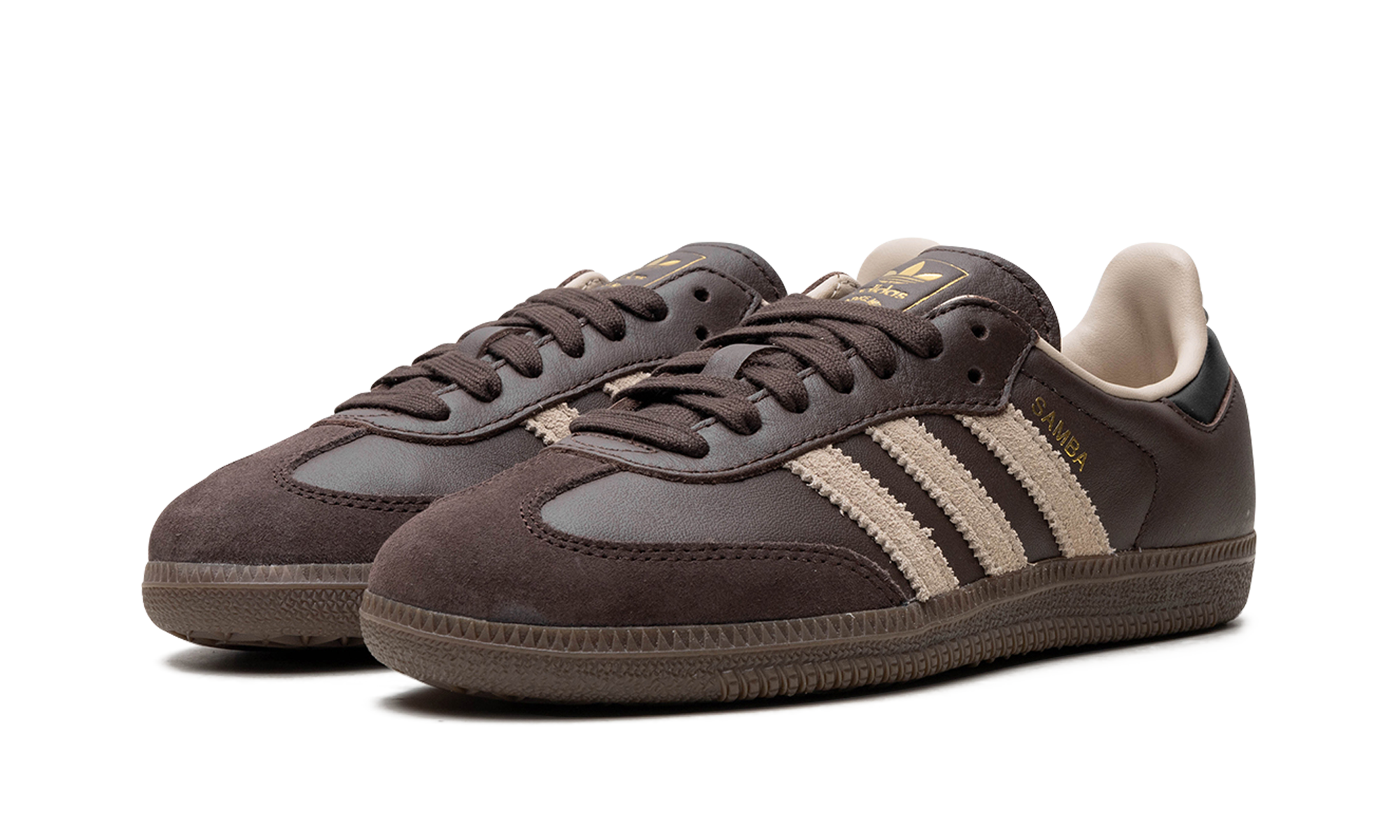 adidas Samba OG Dark Brown Beige Gum 3