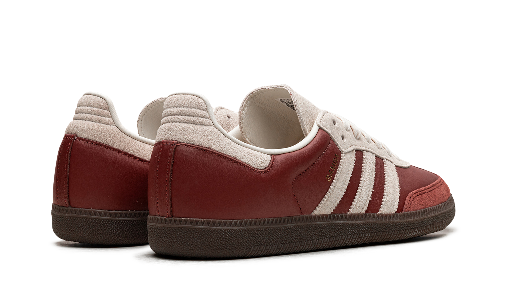 adidas Samba OG Preloved Ruby Cream White 4
