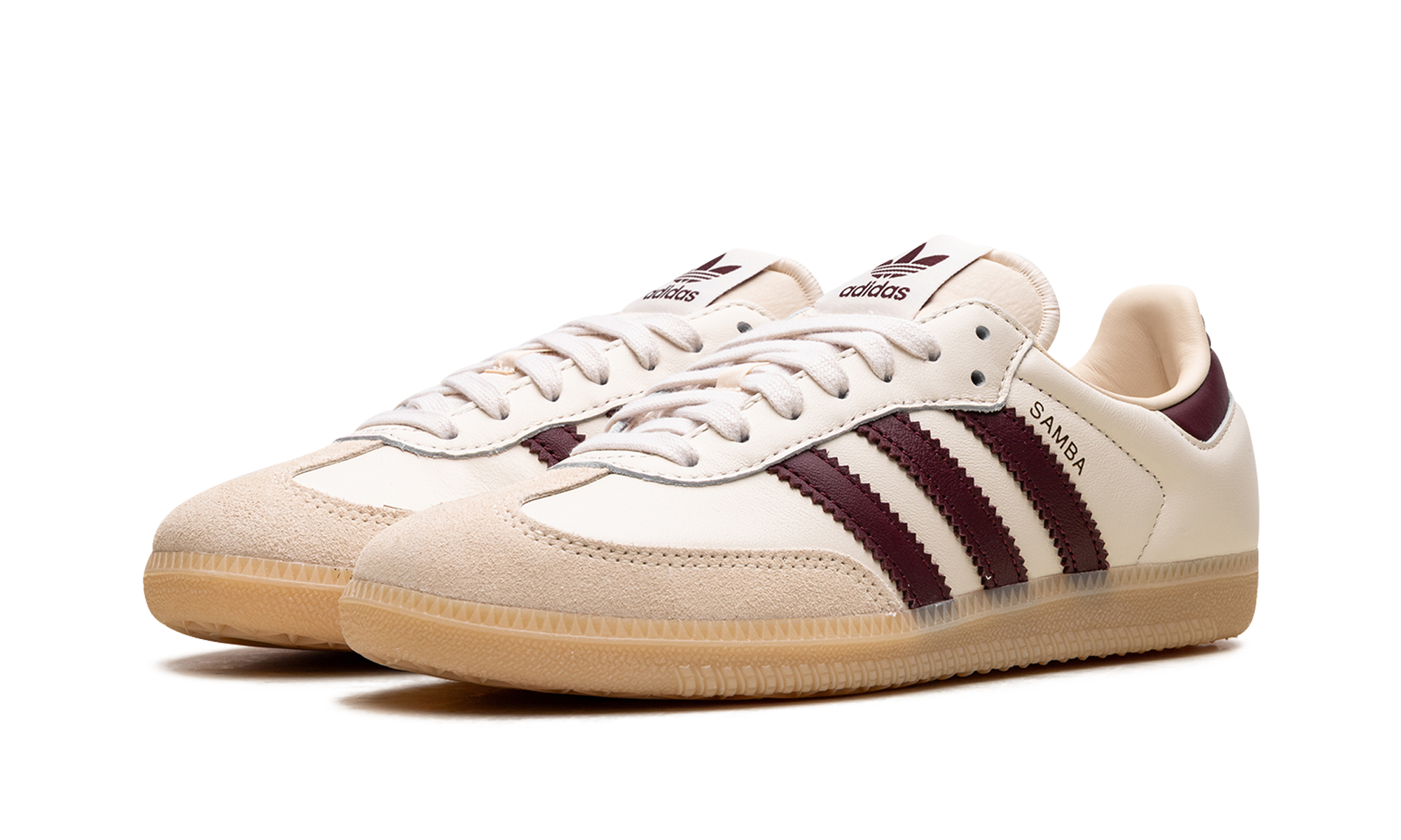 adidas Samba OG Wonder White Shadow Red 3