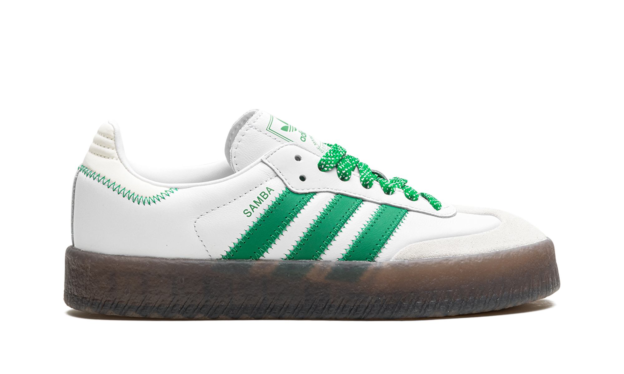 Adidas Sambae Cloud White Green 7