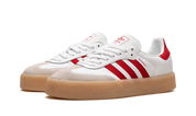 Adidas Sambae White Better Scarlet Gum 7