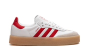 Adidas Sambae White Better Scarlet Gum 7