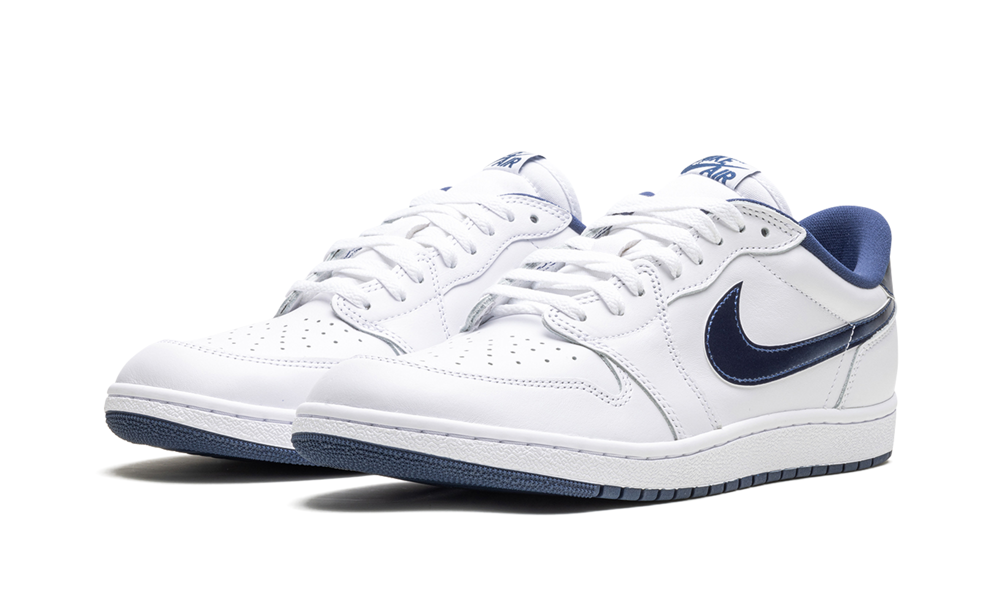 Air Jordan 1 Low '85 Metallic Navy 3