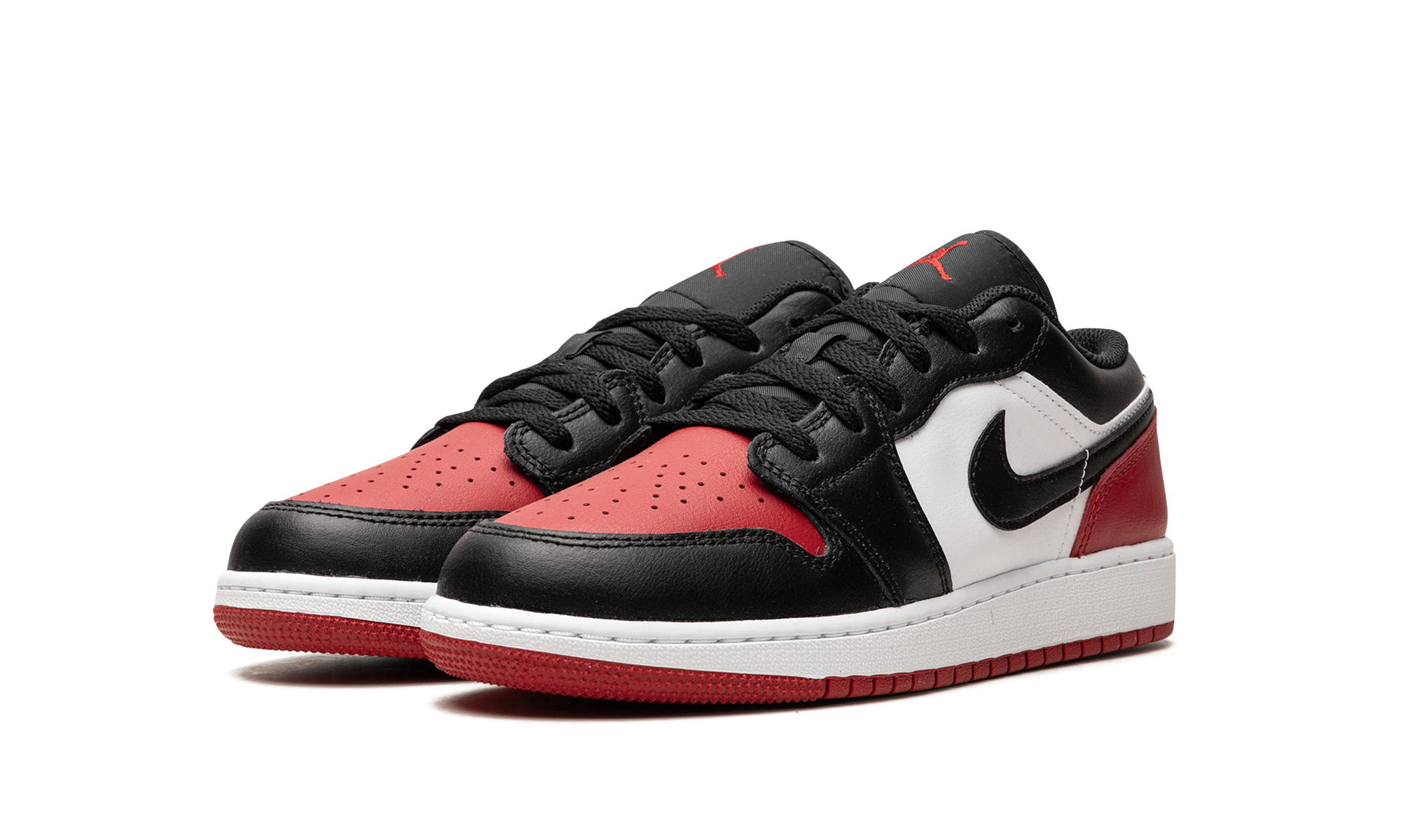 Air Jordan 1 Low Bred Toe 2.0 (GS) 3