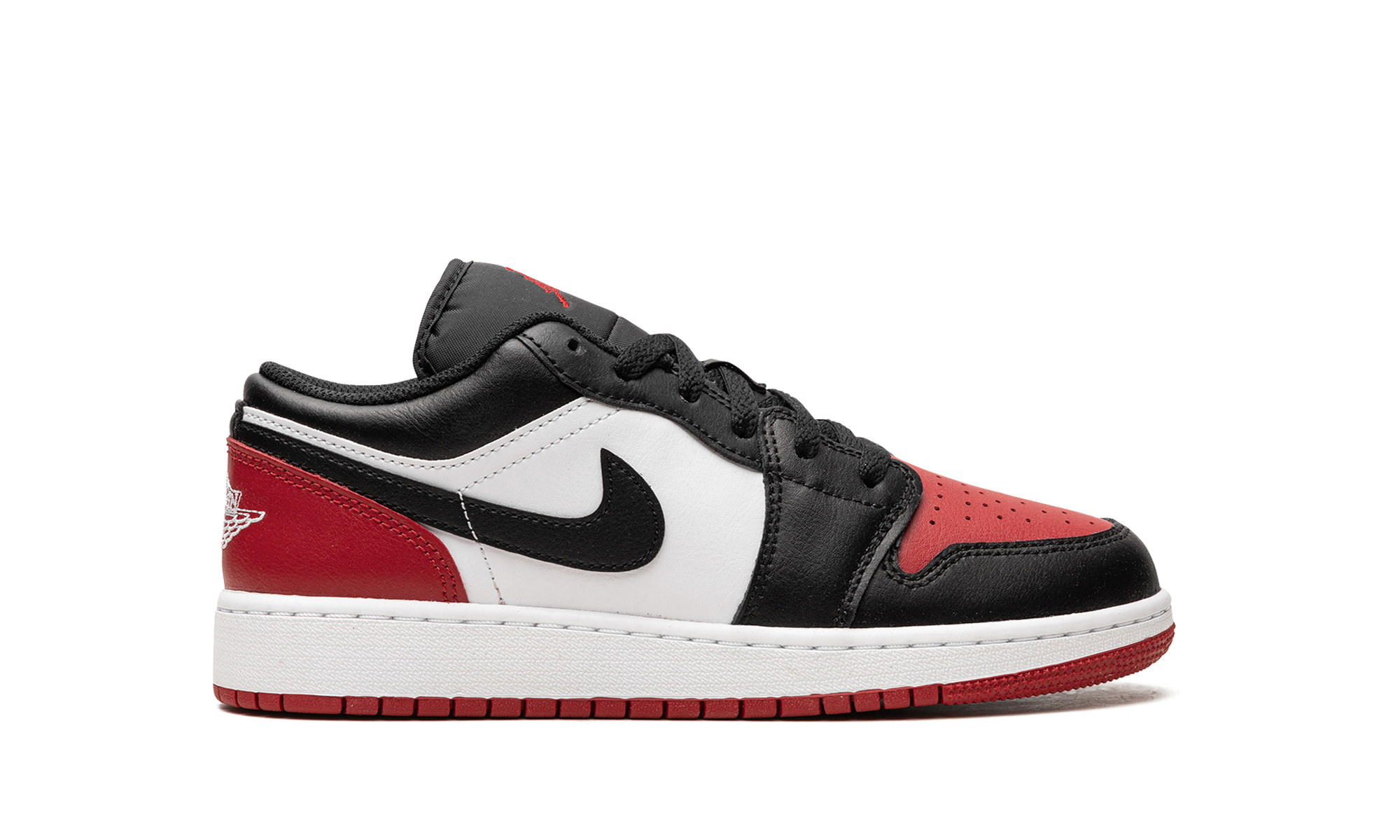 Air Jordan 1 Low Bred Toe 2.0 (GS) 7