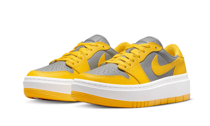 Air Jordan 1 Low Elevate Yellow Gray