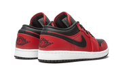 Air Jordan 1 Low Reverse Bred Pebbled Swoosh