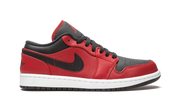 Air Jordan 1 Low Reverse Bred Pebbled Swoosh