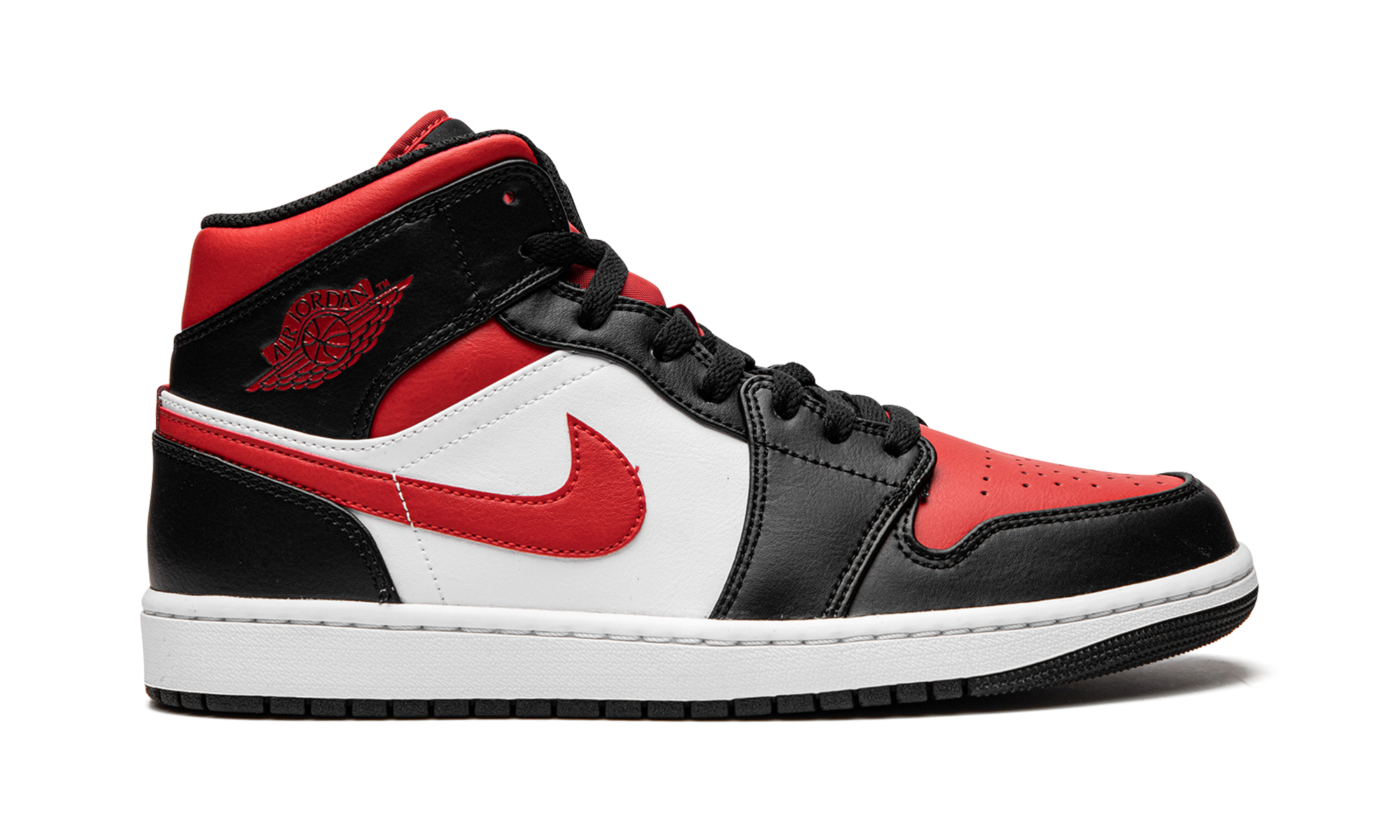 Air Jordan 1 Mid Alternate Bred Toe