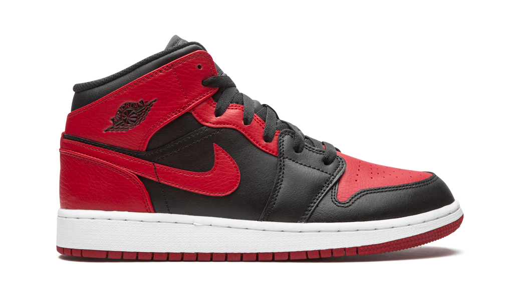 Air Jordan 1 Mid Banned (2020) (GS) 7