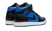 Air Jordan 1 Mid Black Royal Blue 4