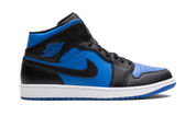 Air Jordan 1 Mid Black Royal Blue 7