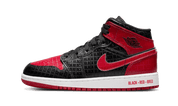 Air Jordan 1 Mid Bred Text