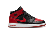 Air Jordan 1 Mid Bred Text
