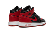 Air Jordan 1 Mid Bred Text
