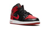 Air Jordan 1 Mid Bred Text