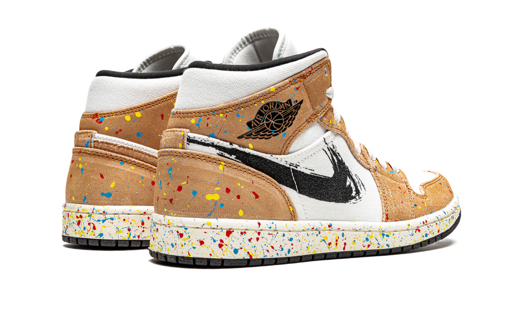 Air Jordan 1 Mid Brushstroke 4