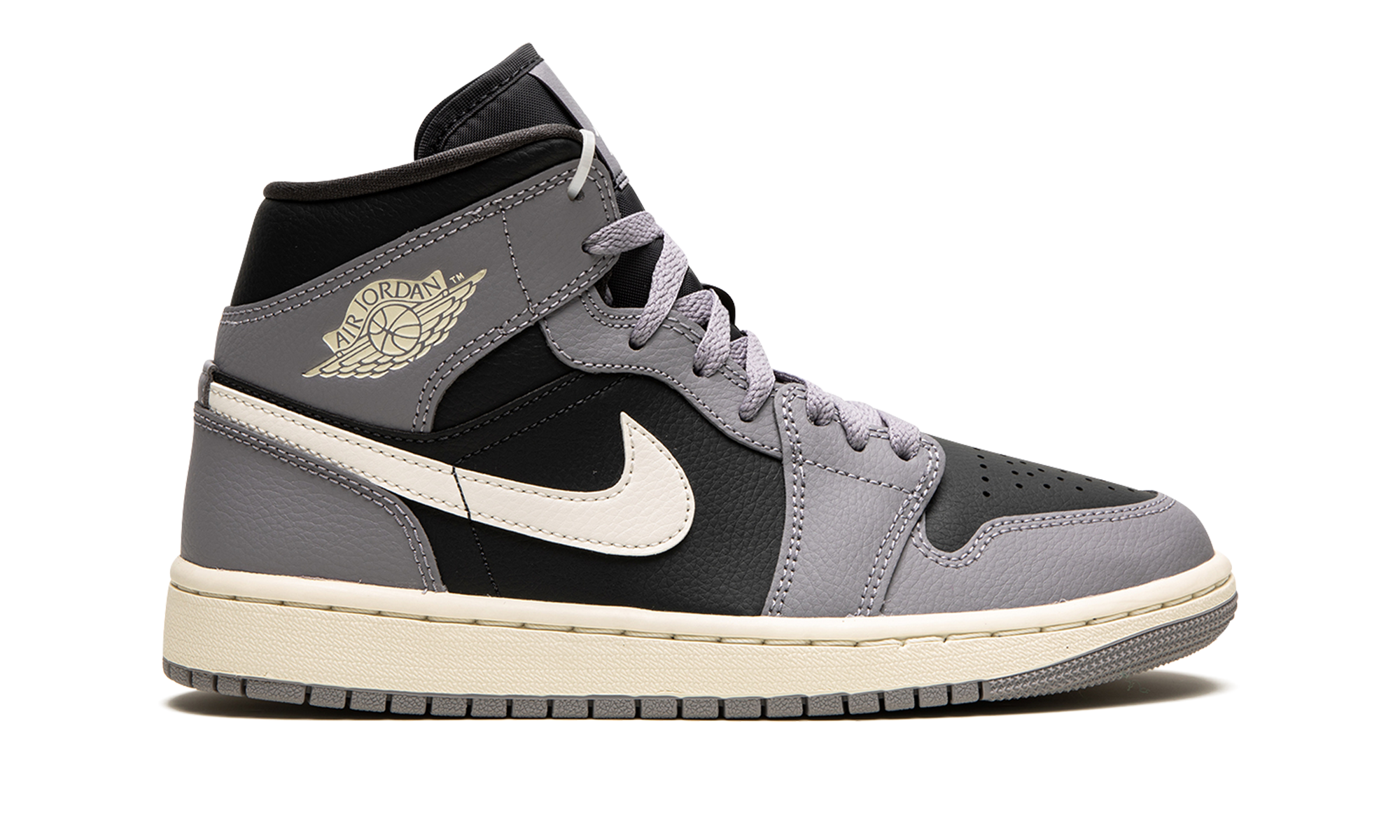 Air Jordan 1 Mid Cement Gray